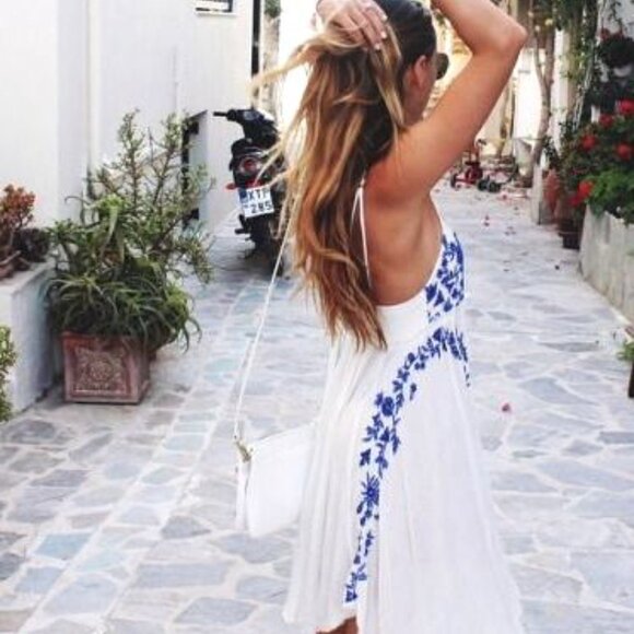 Gorgeous free people dress. Size small/medium. - Picture 4 of 14